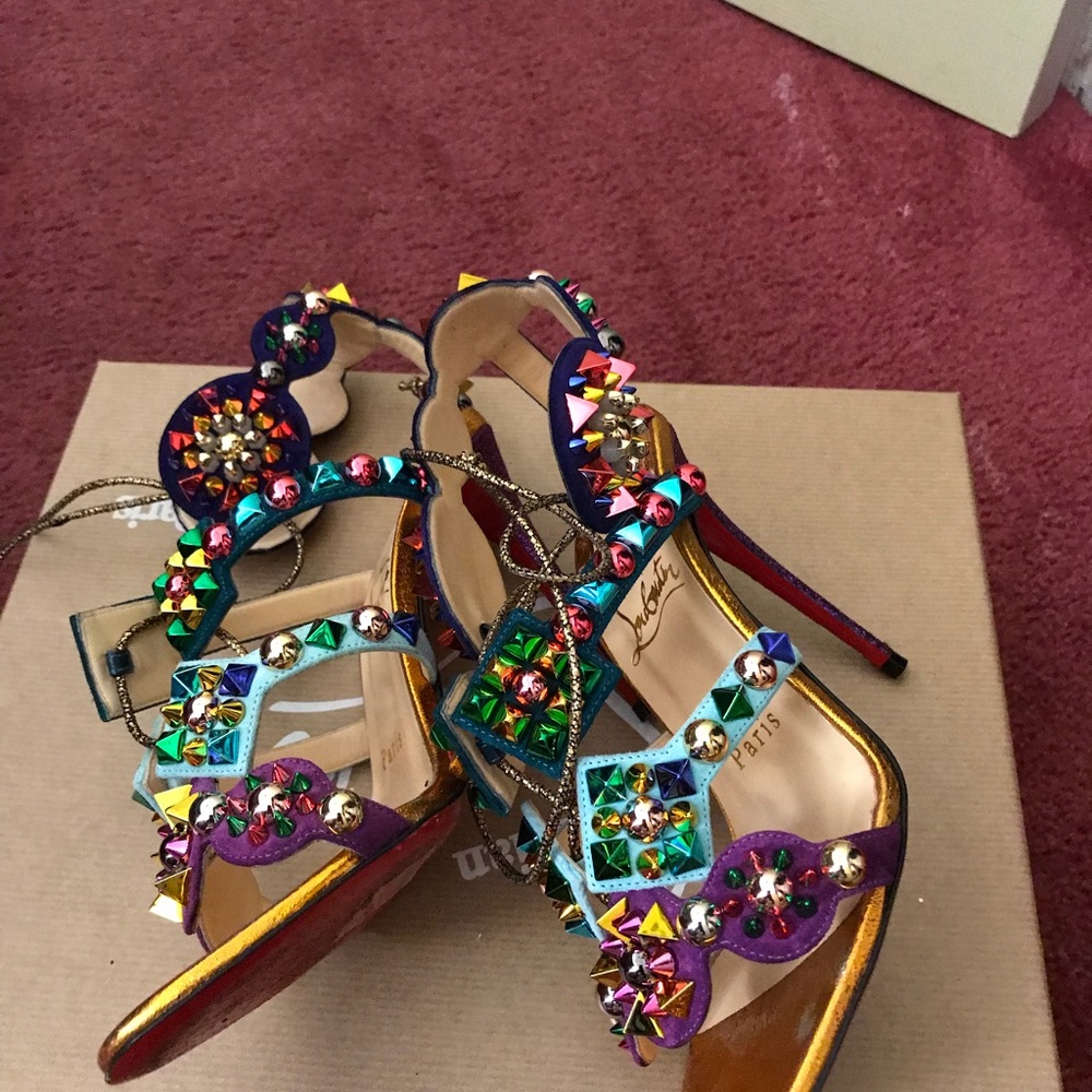 Christian louboutin strappy sandals - Picture 4 of 8